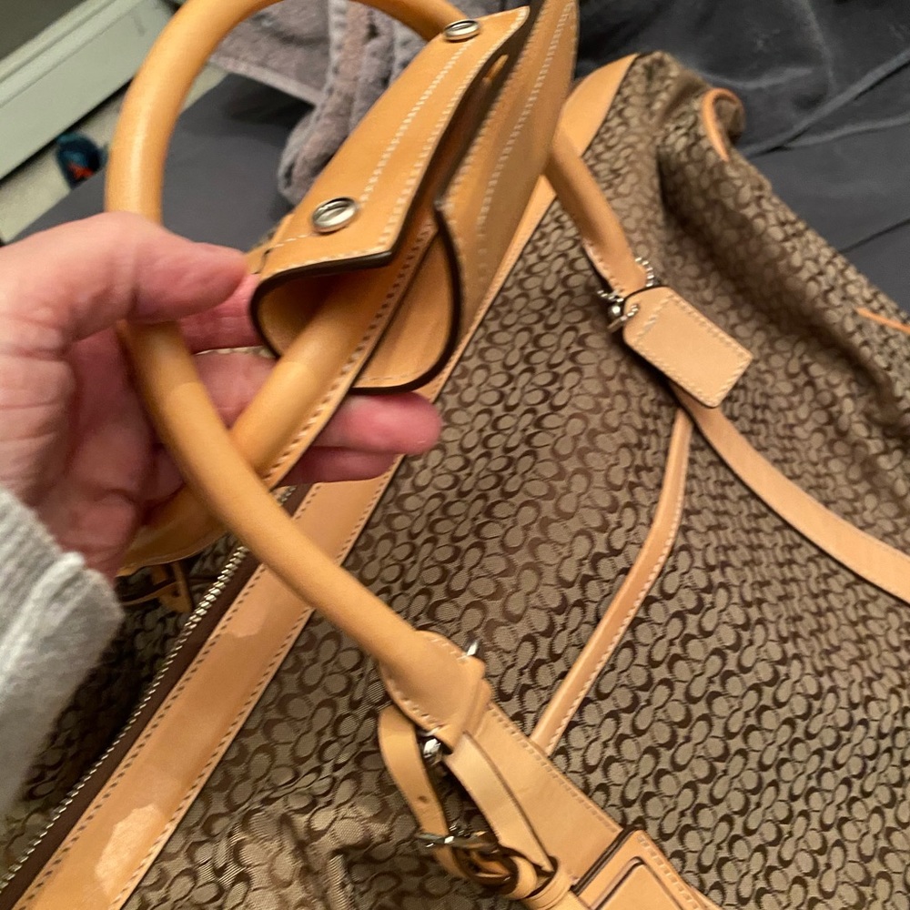 Vintage coach duffle bag part 2